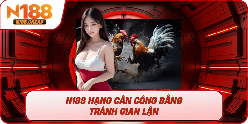 N188 hạng cân công bằng tránh gian lận 