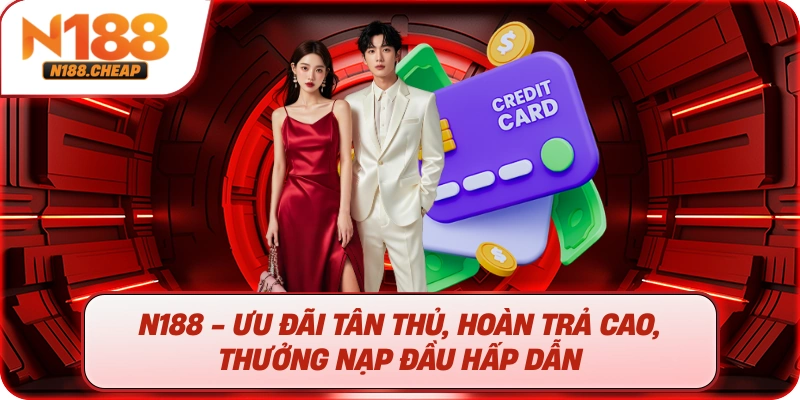 Ưu đãi tân thủ, hoàn trả cao, thưởng nạp đầu hấp dẫn 